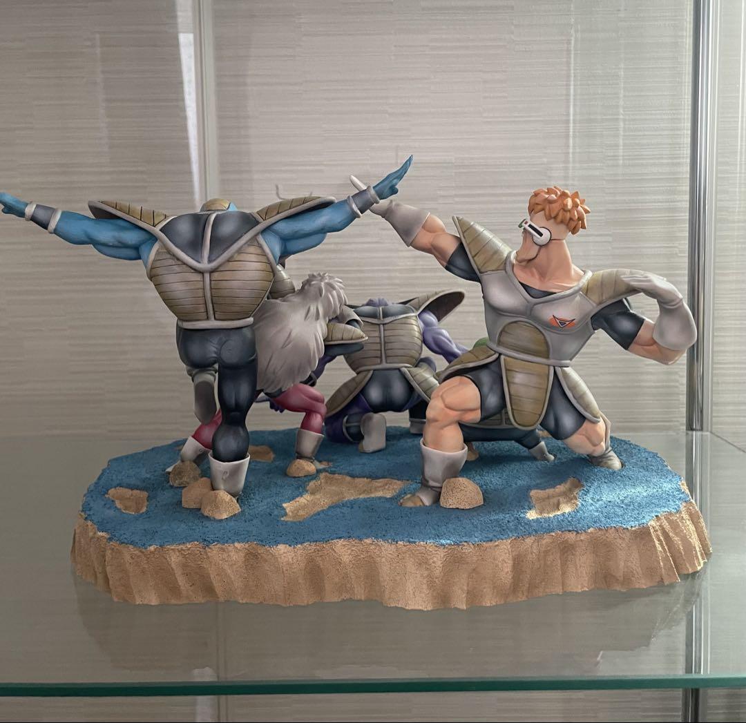 ドラゴンボール　ギニュー特戦隊　フィギュア　リペイント　ジオラマ付き 一番くじ ドラゴンボール ギニュー特戦隊来襲 A賞 ギニュー
