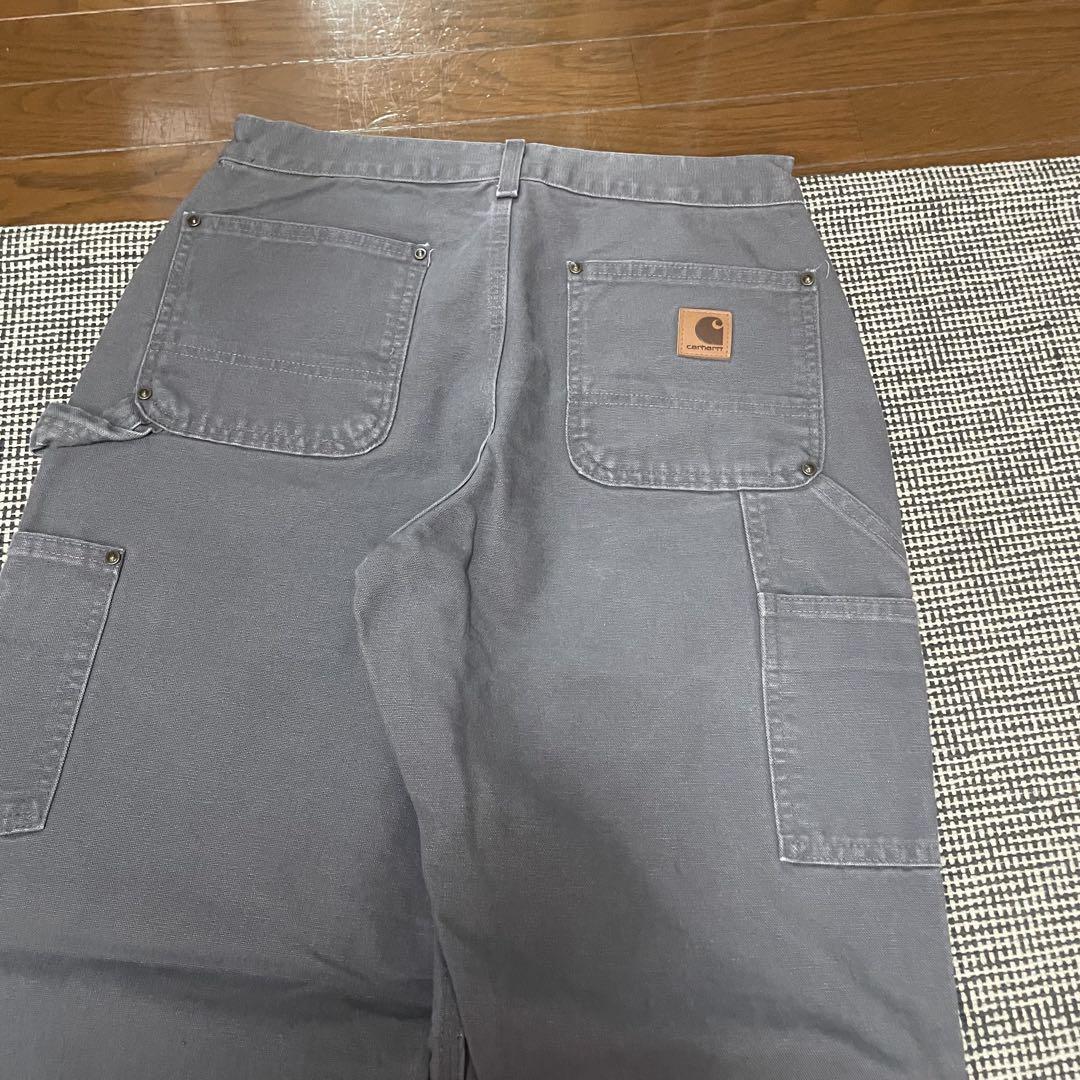 00s carhartt ダブルニー グレー　セメント