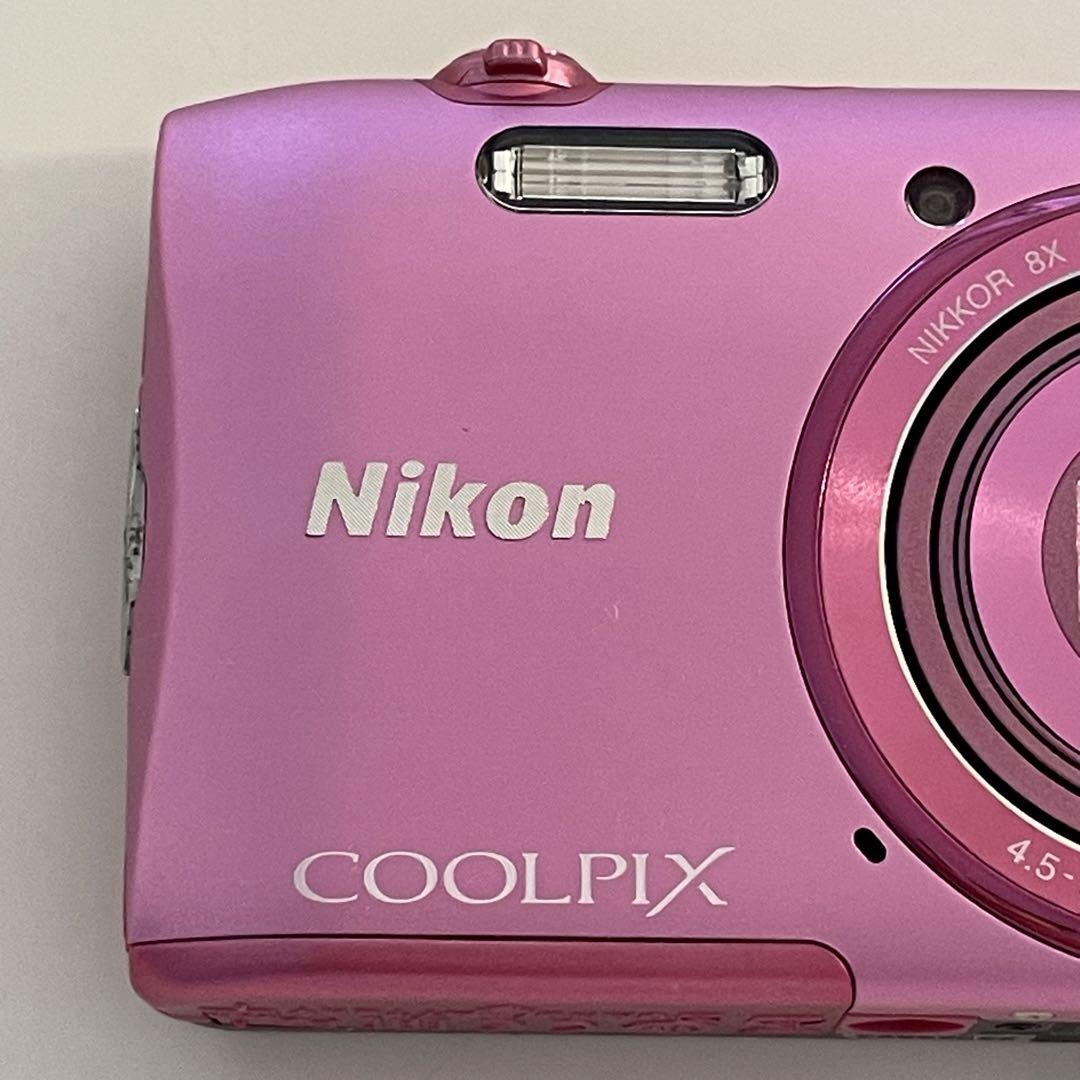 NIKON COOLPIX S3600 PK 光学8倍ズーム 2050万画素