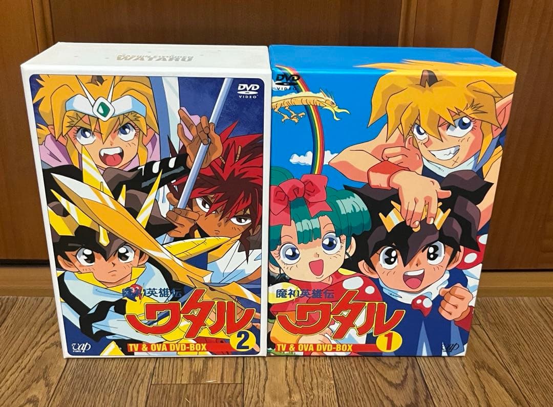 魔神英雄伝ワタル TV&OVA DVD-BOX【 1、2セット売り】