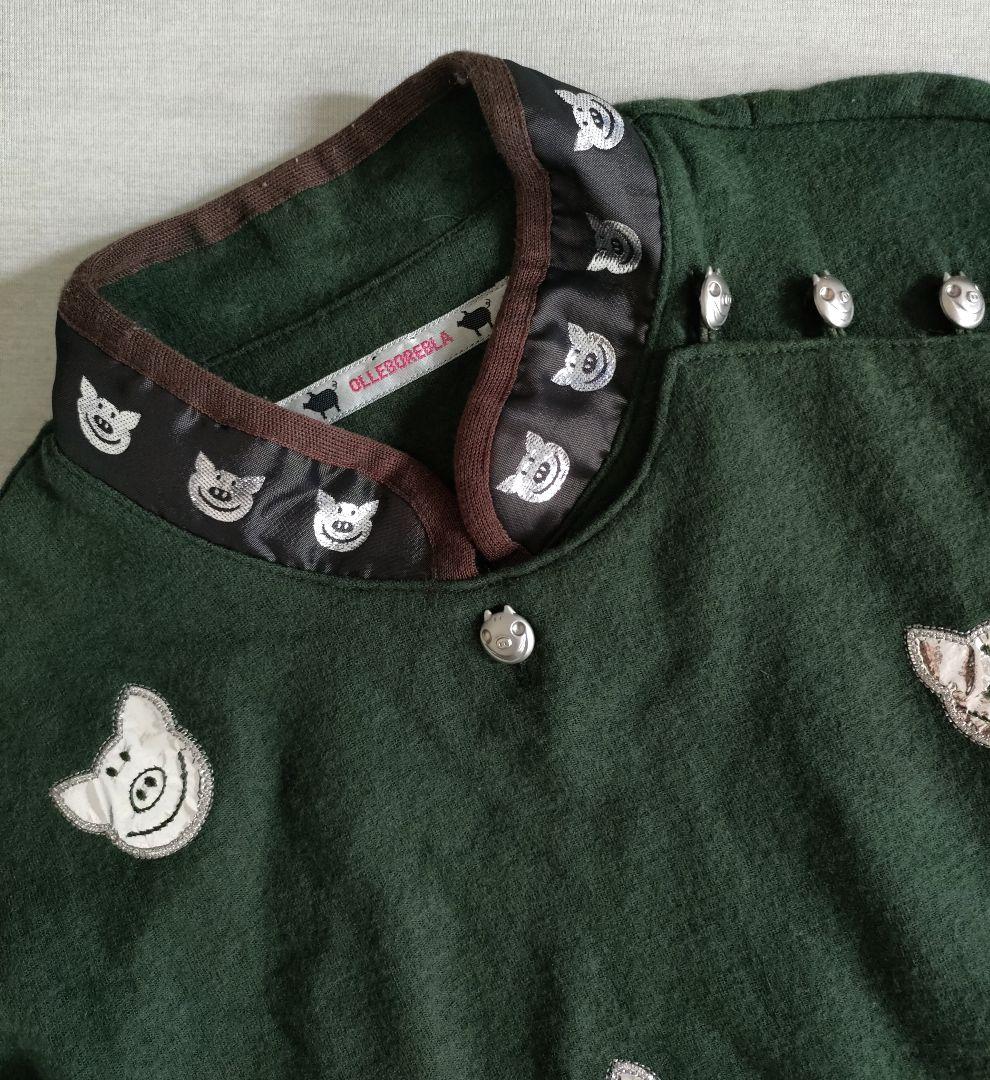 OLLEBOREBLA アルベロベロ ニット グリーン SIZE Alberobello