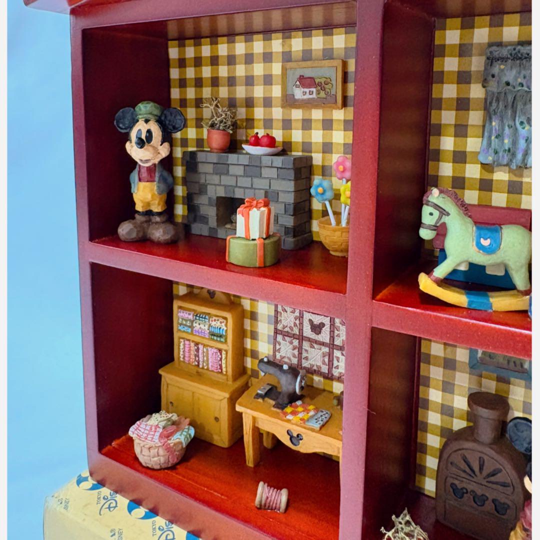 誠実 ミニチュア 限定 シー ディズニー ドールハウス 置物 ミッキー 工芸品