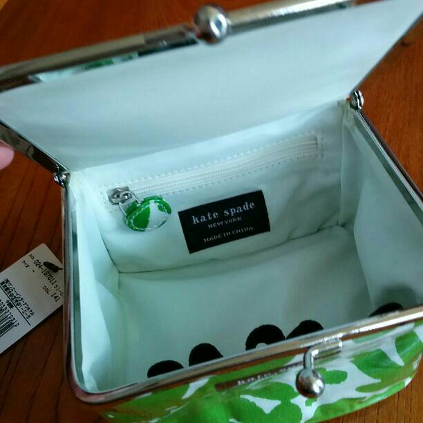 化粧品ポーチ新品katespade