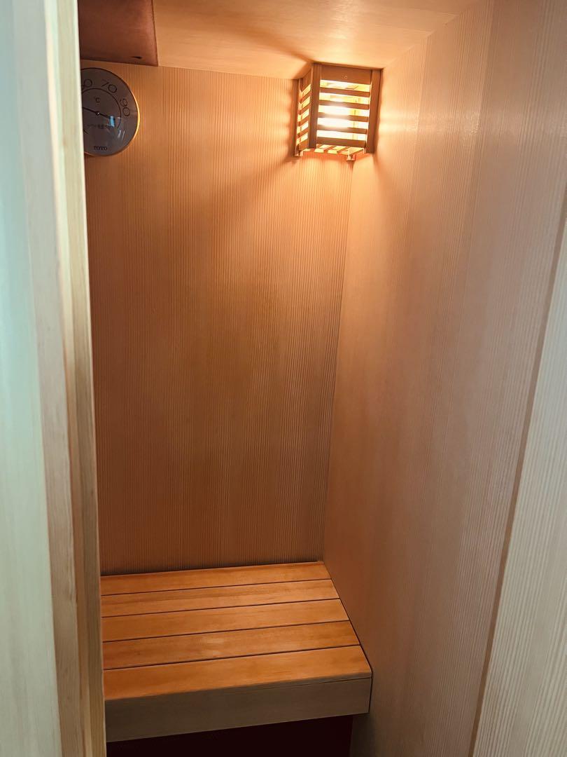 【美品】 TOTO 家庭用サウナ 最高90度　ととのい　ホームサウナ　100v