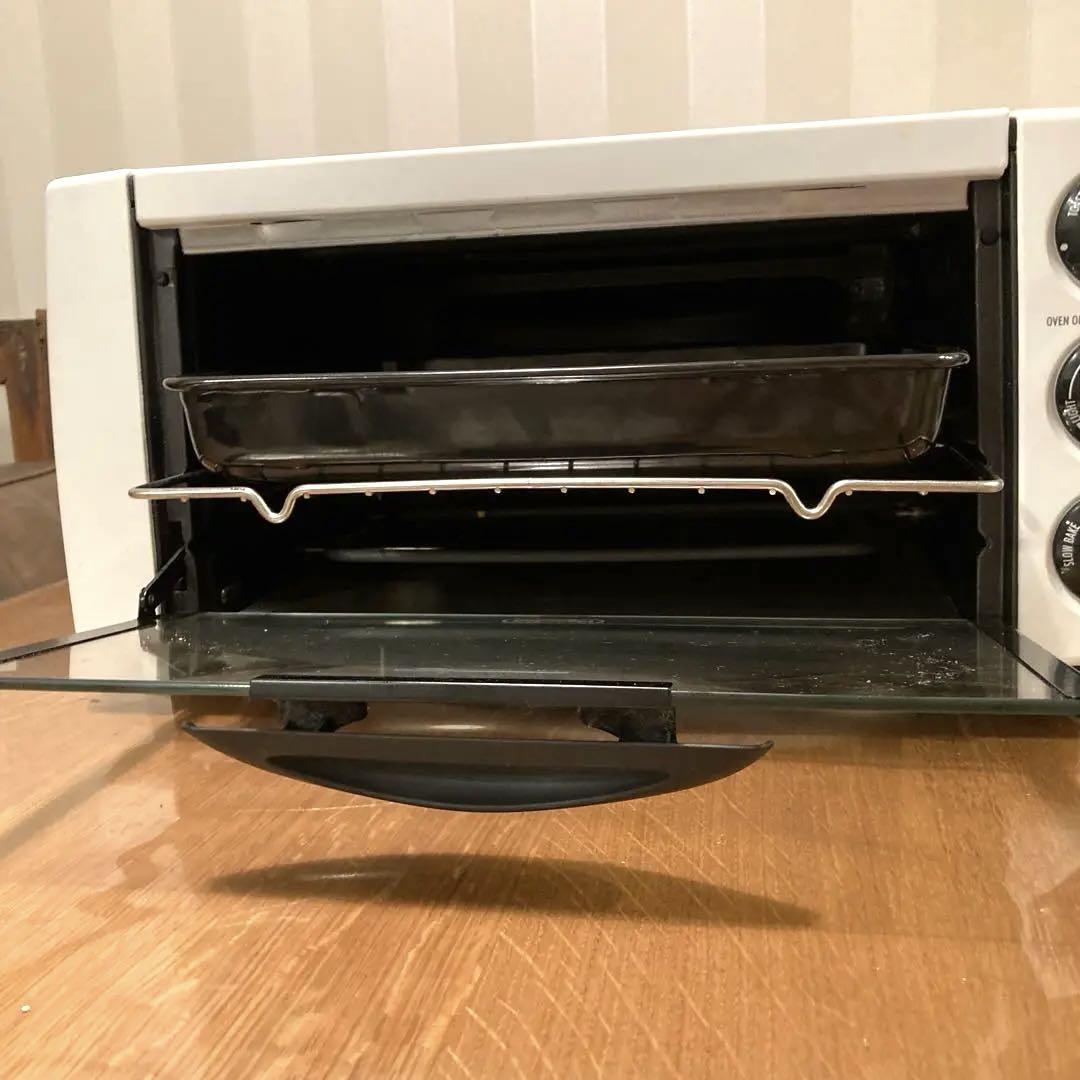 DeLonghi トースター ガラス扉付き EO1202JーW