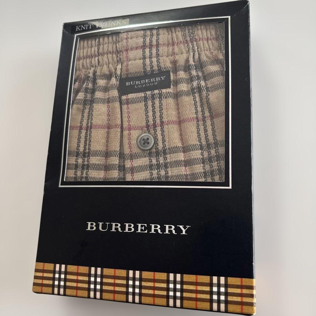 Burberryトランクス 新品未使用 L 未使用】バーバリー Burberryトランクス 新品未使用 L 未使用】バーバリー