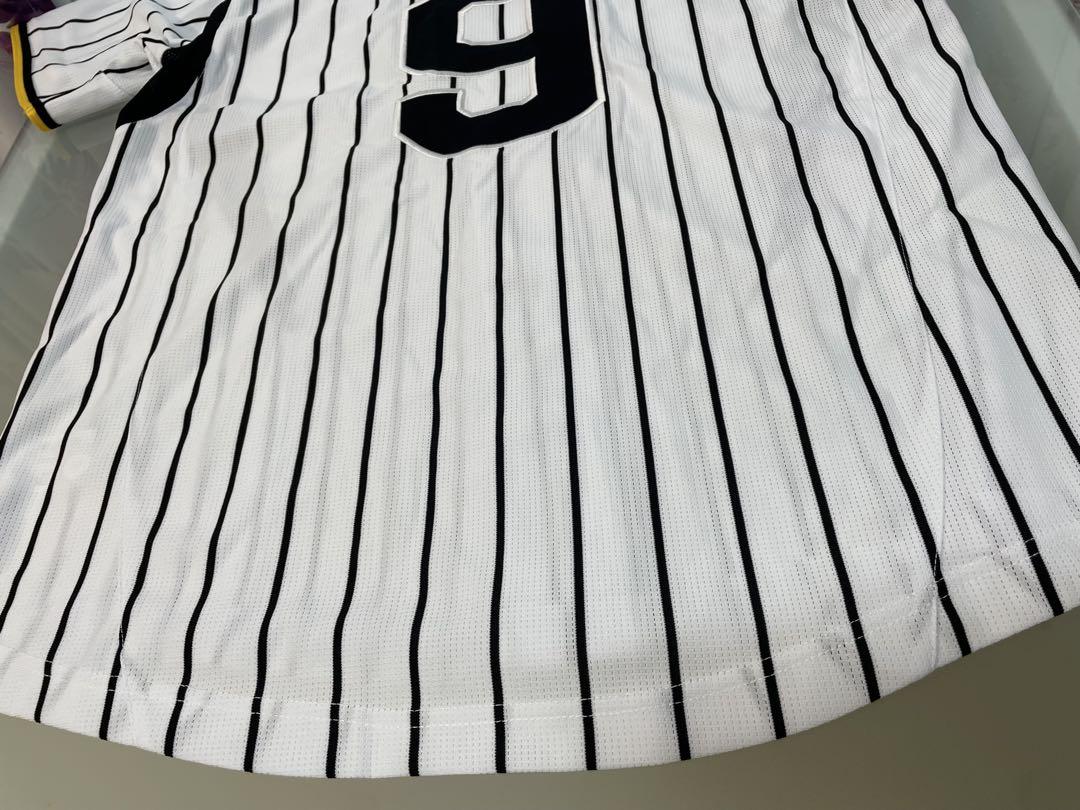 美品　阪神タイガース　ユニフォーム　マートン　ミズノ　Lサイズ　消しゴム付き