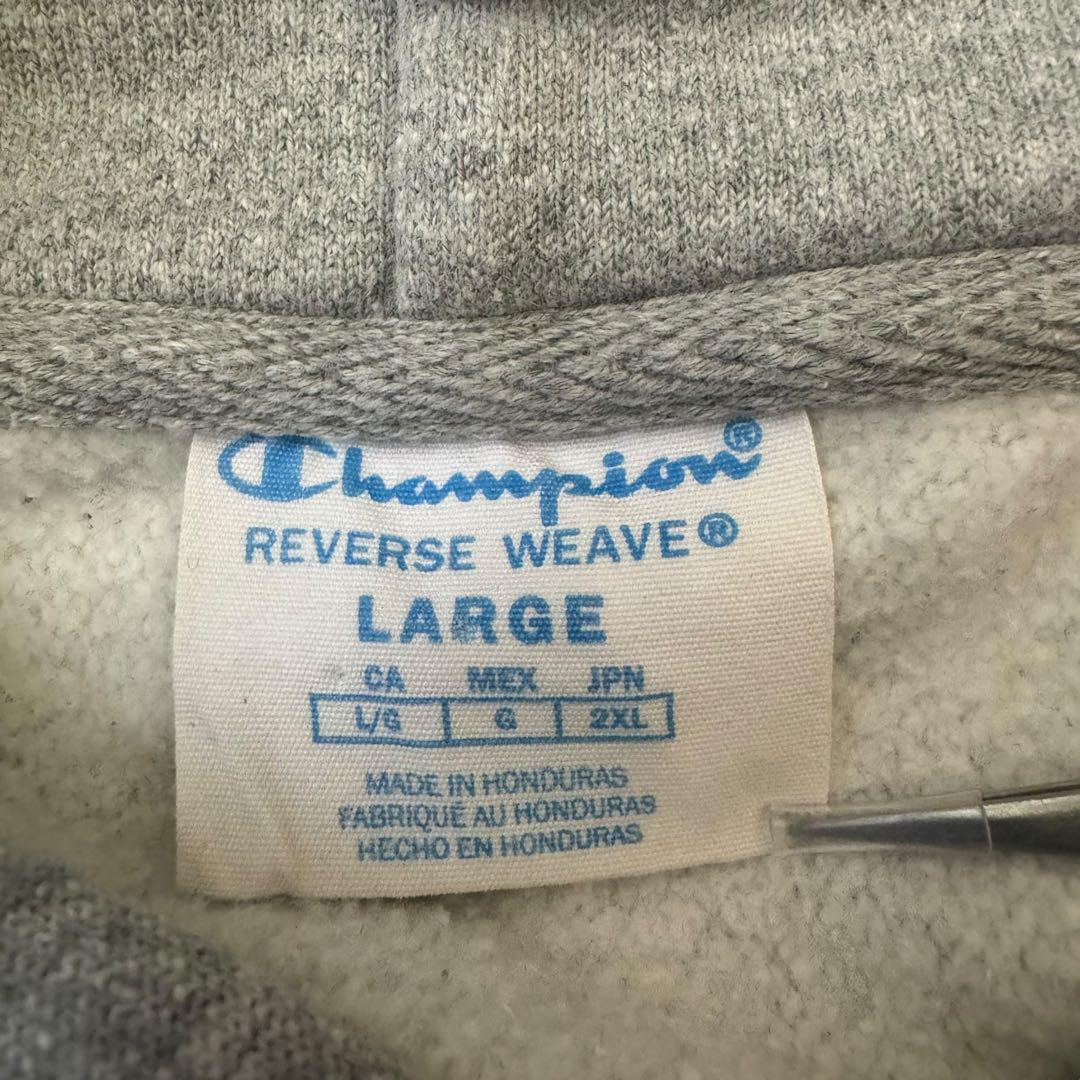 【00's】Champion リバースウィーブ復刻 単色タグ フーディー
