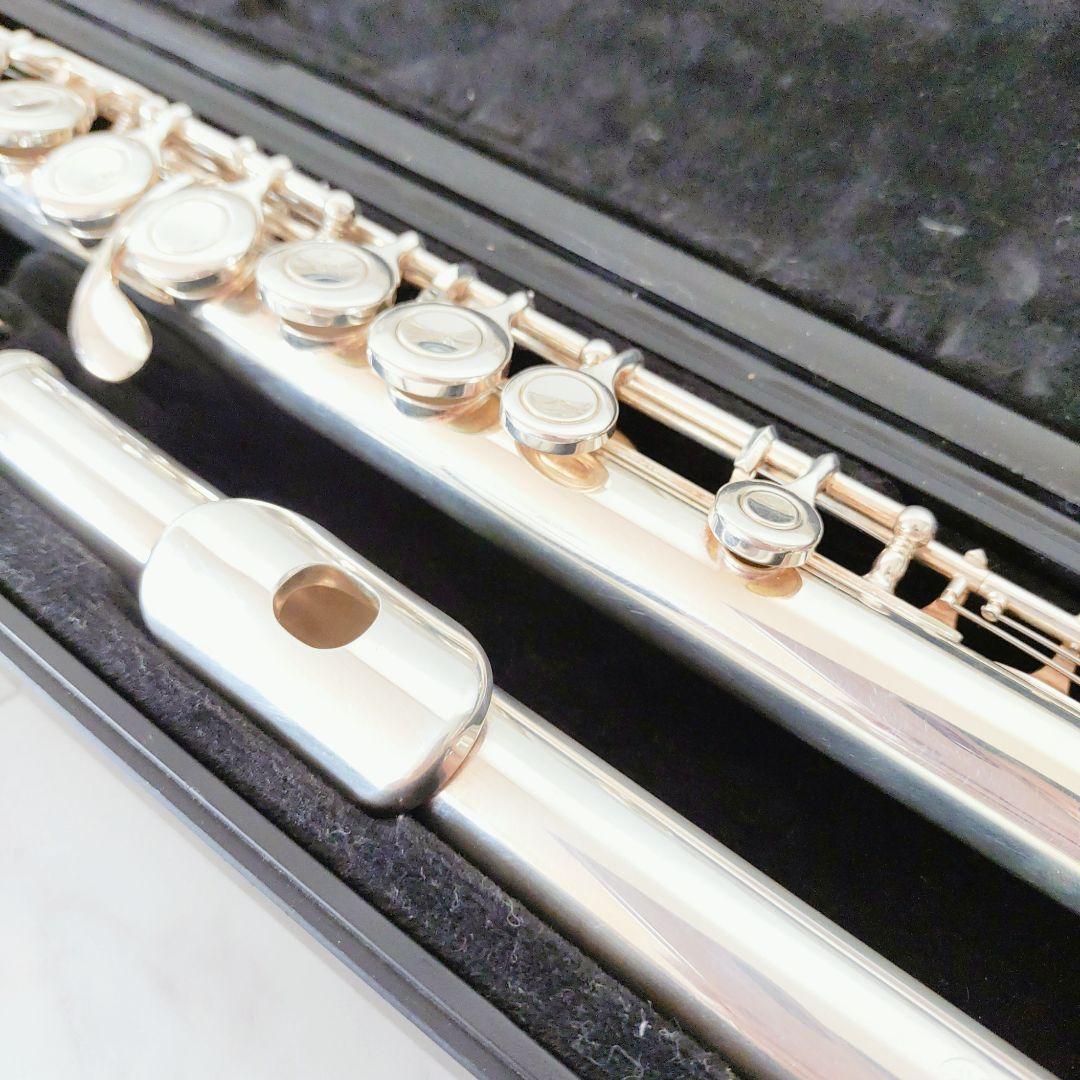 純正ケース付属】YAMAHA フルート YFL-221 2way収納バックつき