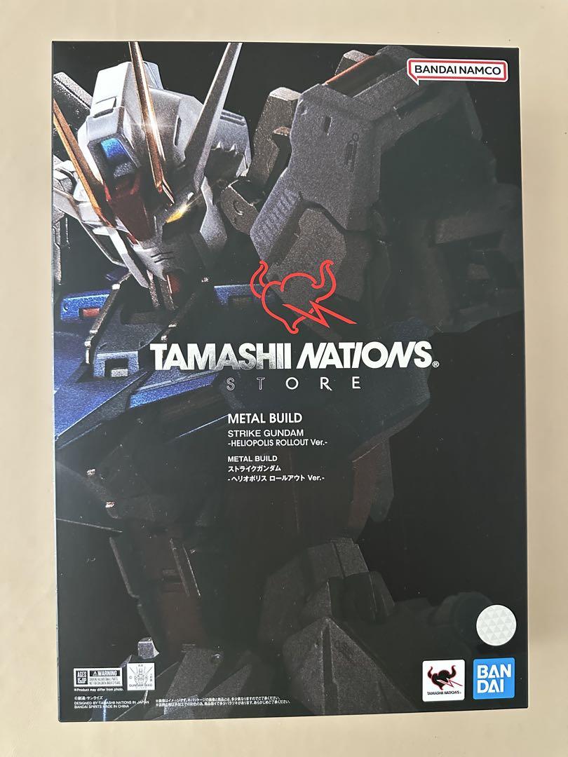 METAL BUILD ストライクガンダム　ヘリオポリスロールアウトVer.
