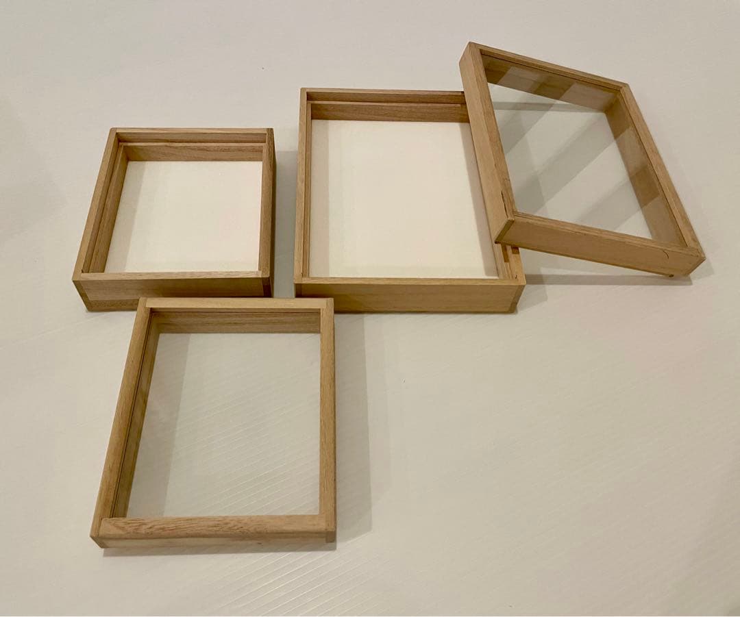 桐の標本箱 小、中10個セット 桐の標本箱 小、中10個セット