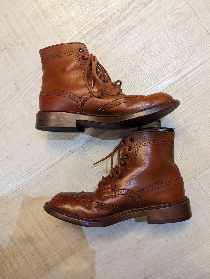 トリッカーズ TRICKERS レザー ハイカット レディース 22.5センチ