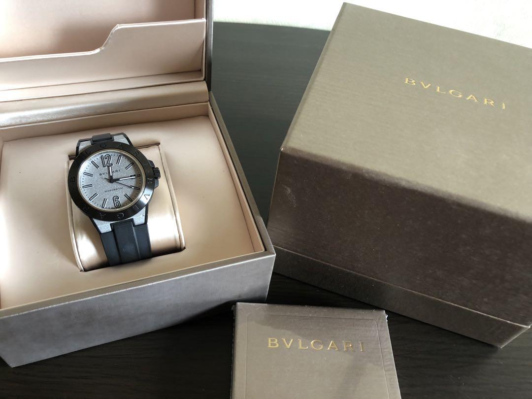 BVLGARI 自動巻 ディアゴノ マグネシウム41 DG41C6SMCVD