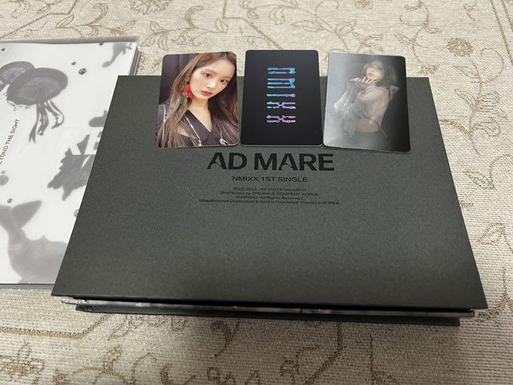 NMIXX ADMARE 限定盤 トレカ 楽天市場】☆トレカ2枚付き☆NMIXX - 1st Single Album「AD MARE