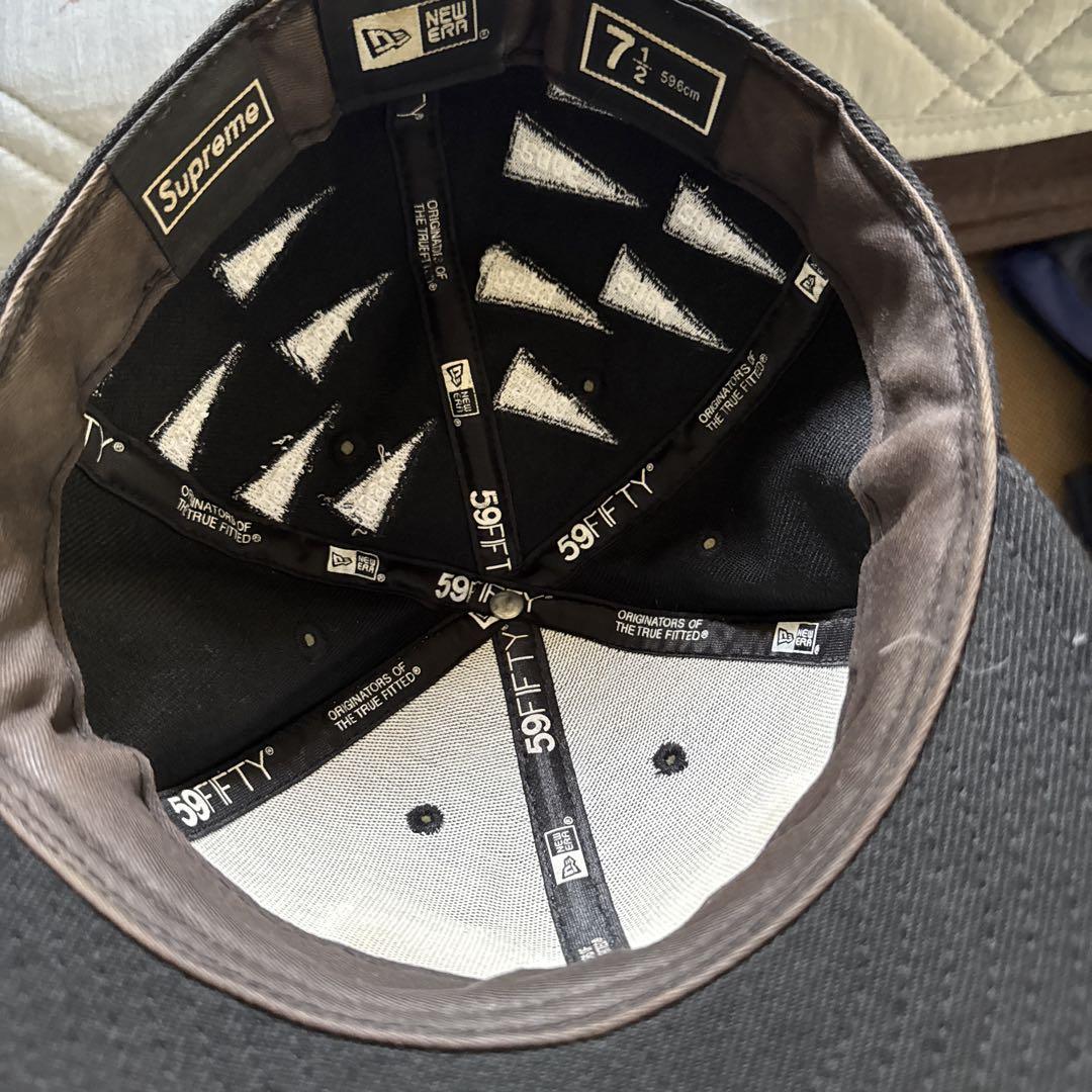 Supreme 59FIFTY キャップ 黒 7 1/2 Money Box