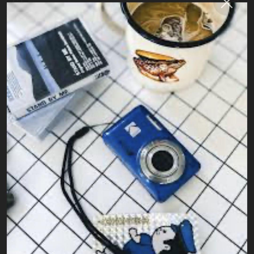 KodakPIXPROFZ55 希少色ブルー　ケース、液晶保護ひフィルム　セット