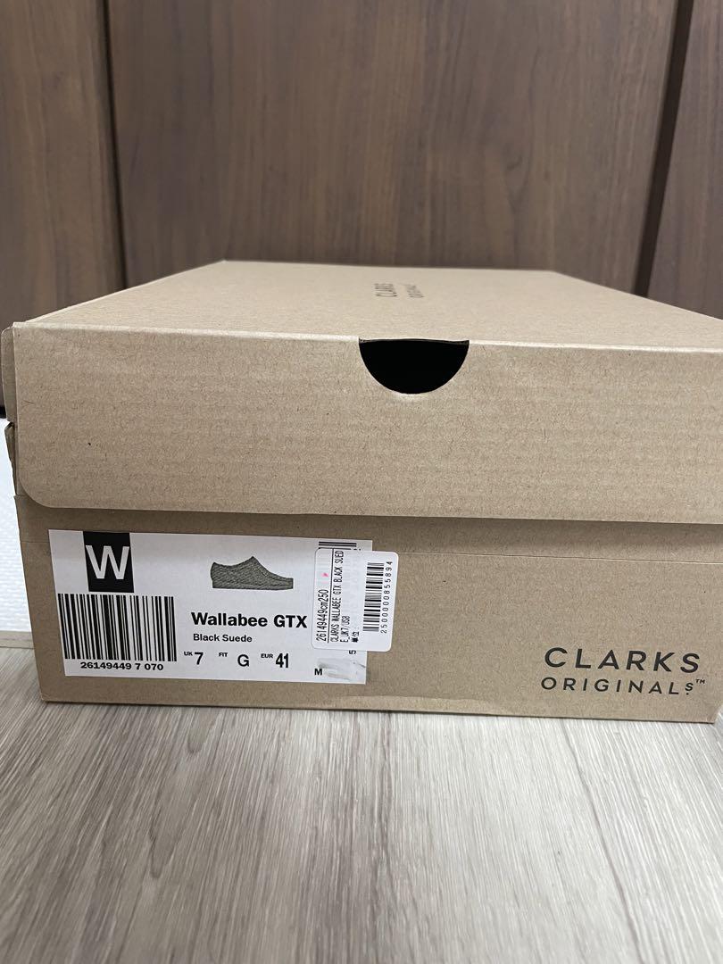 CLARKS Wallabee gtx UK7 クラークス　ワラビー