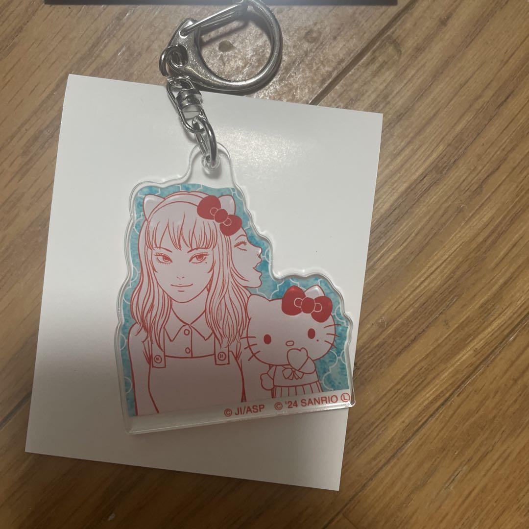 伊藤潤二×サンリオキャラクターズ トレーディングアクリルキーホルダーまねっこ