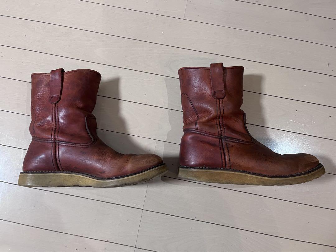 ‼️値下げ‼️REDWING ペコスブーツ 緑犬タグ
