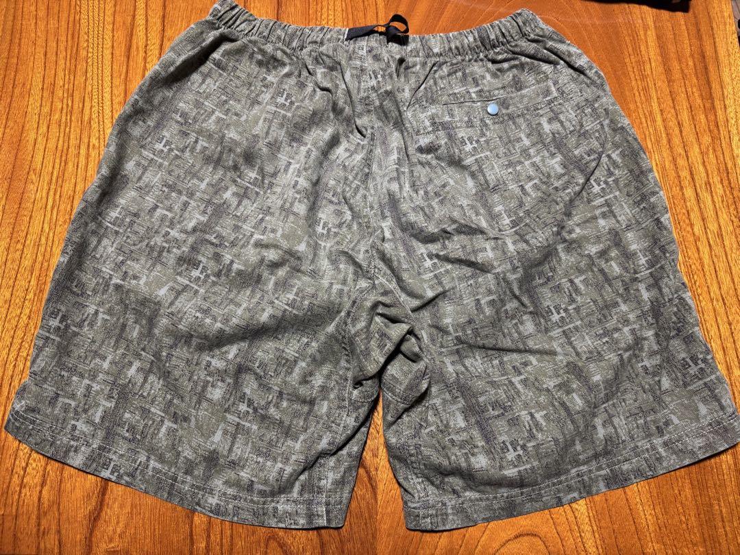 美品 90s NIKE ナイキ ACG 総柄 コットン ショートパンツ Mサイズ