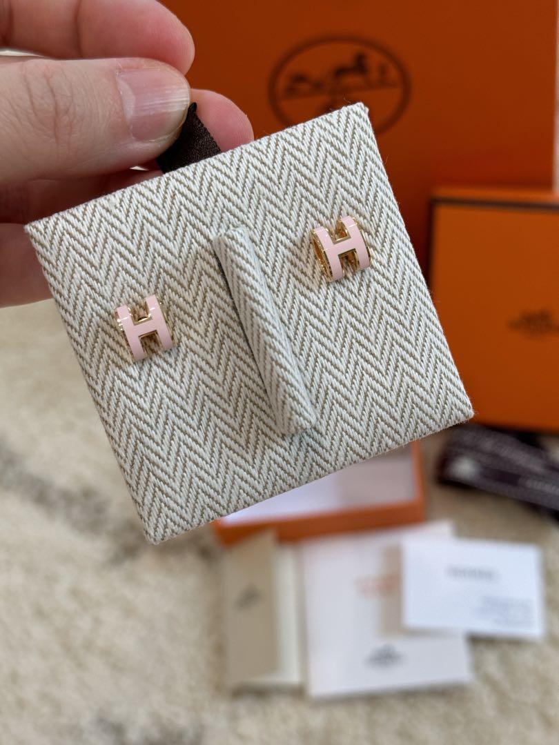 正規品 エルメス ミニポップアッシュ H ピアス