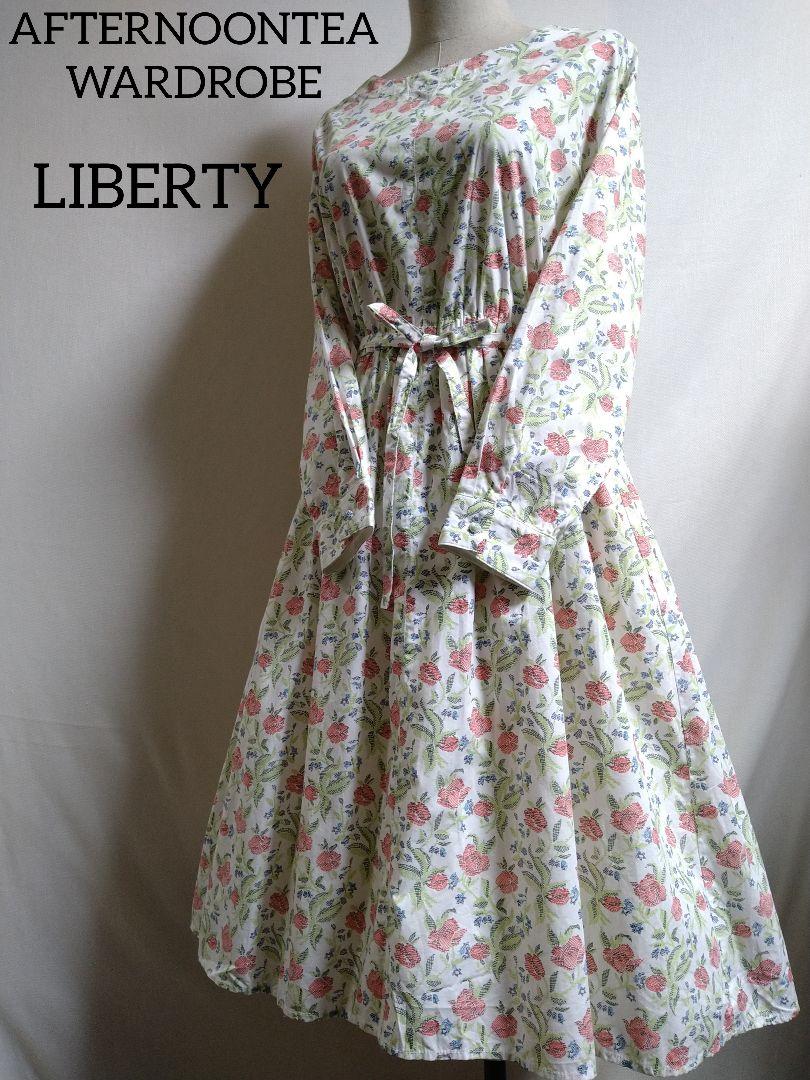 アフタヌーンティーワードローブ×LIBERTY ワンピース
