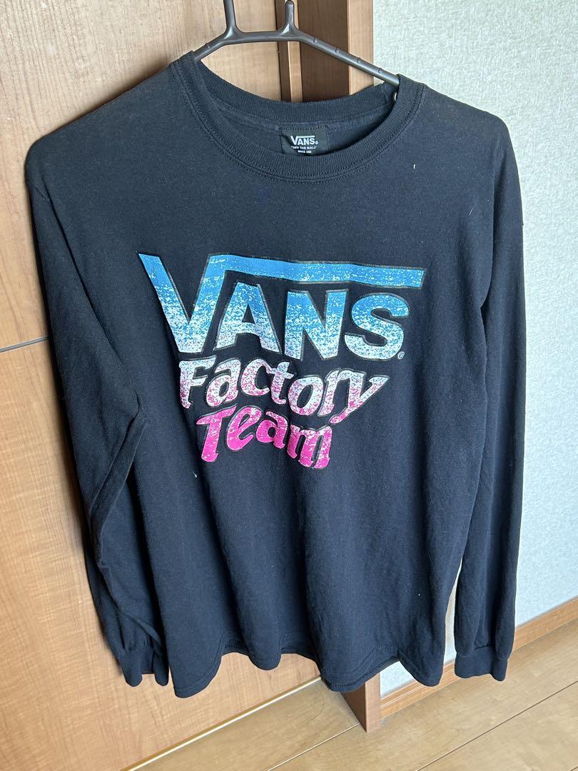 VANS Factory Team 長袖カットソー M ブラック
