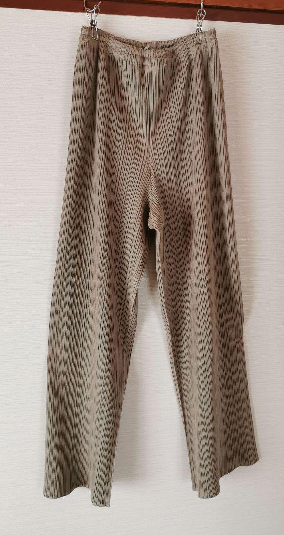 【PLEATSPLEASEISSEYMIYAKE】ワイドパンツ PLEATS PLEASE ISSEY MIYAKE プリーツ ワイドパンツ - メルカリ