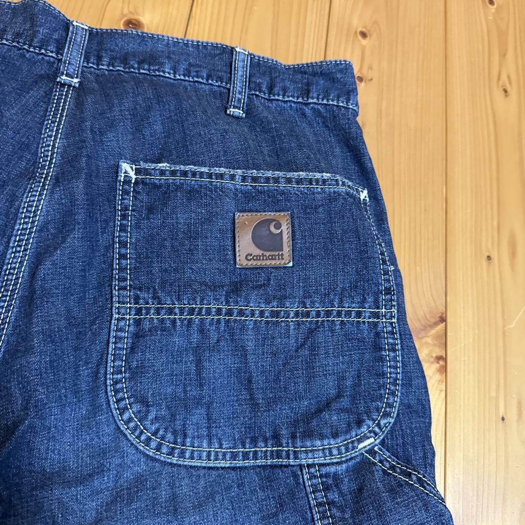 プロフ必読　Carhartt デニムペインターパンツ34