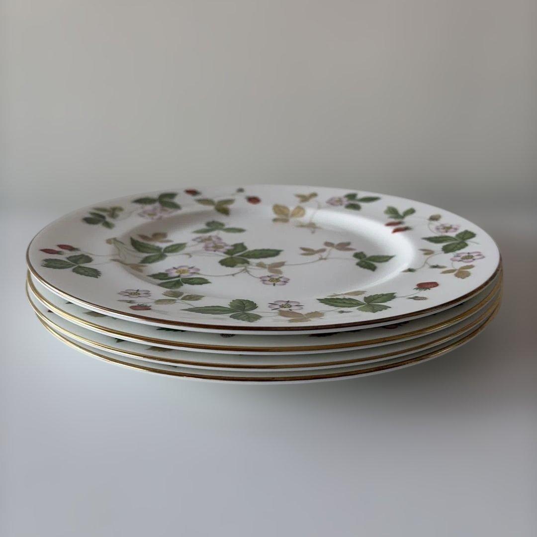 ワイルドストロベリー27cmディナープレート4枚セットWEDGWOOD