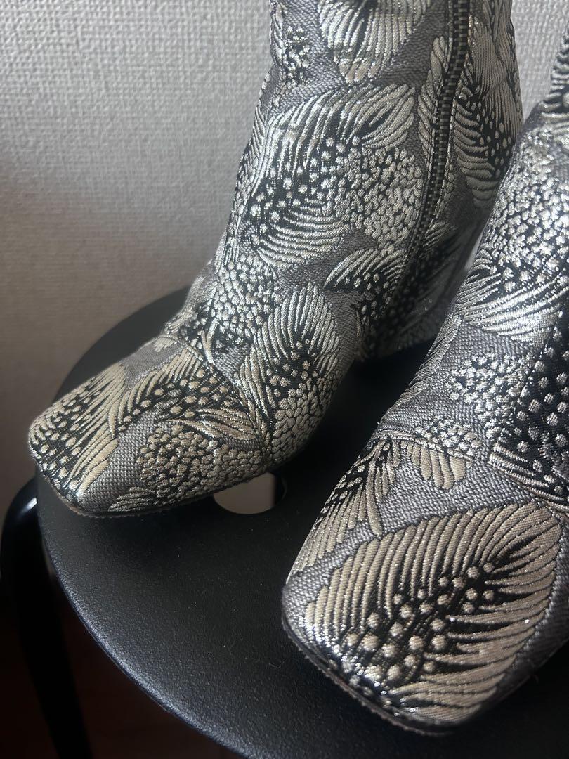 DRIES VAN NOTEN ジャガードブーツ　36 1/2 DRIES VAN NOTEN ジャガードブーツ 36 1/2 - メルカリ
