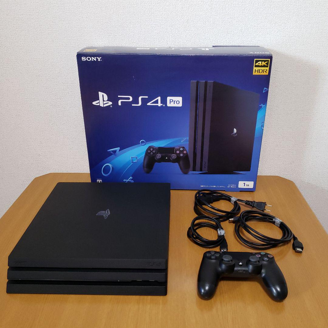 PS4 Pro CUH-7100B 本体とコントローラー