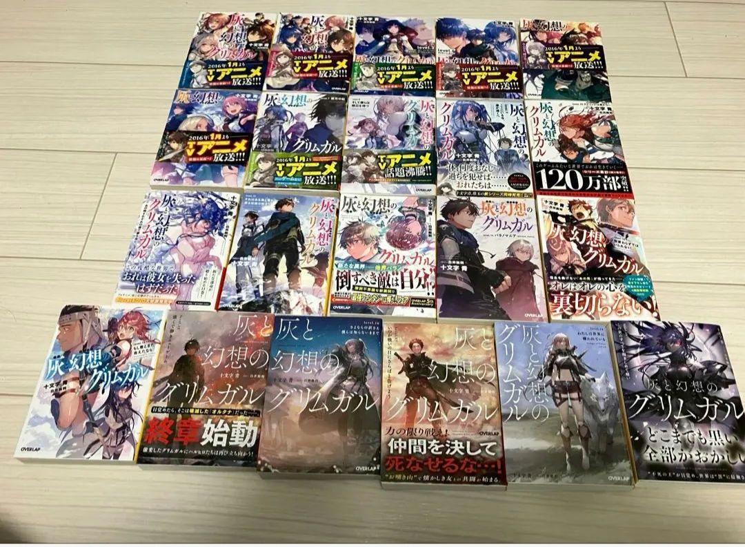 話題の人気 灰と幻想のグリムガル 1巻〜19巻(14+、14++含む21 文学・小説
