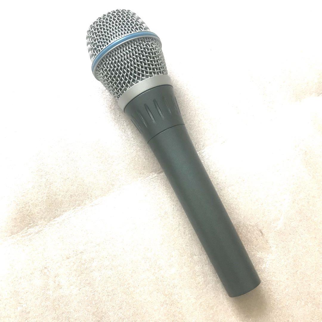 SHURE BETA87A ボーカル用コンデンサーマイク　美品