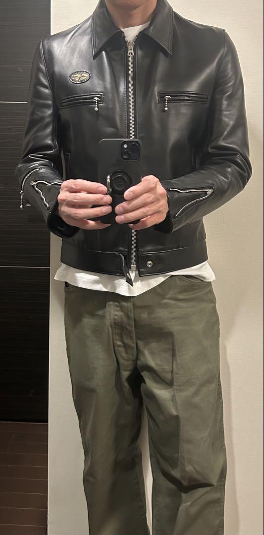 ジャケット・アウター Lewis Leathers DOMINATOR TIGHT-FIT 42