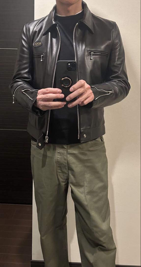 ジャケット・アウター Lewis Leathers DOMINATOR TIGHT-FIT 42