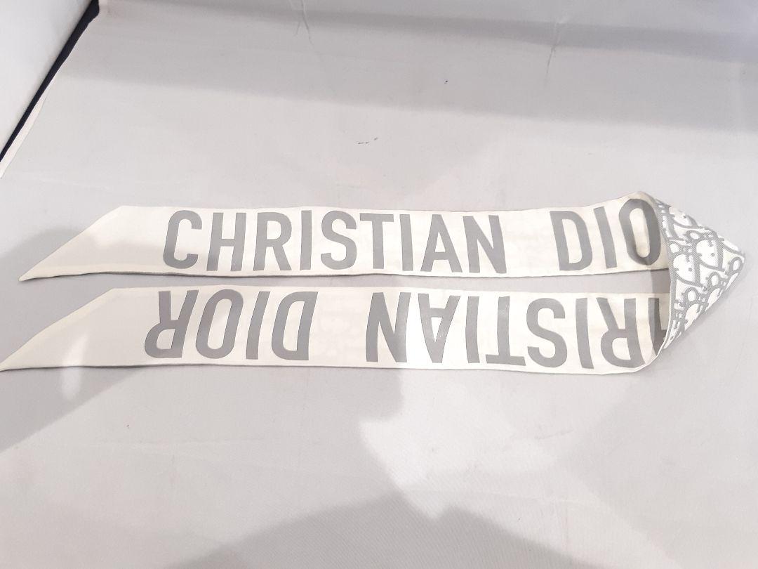 本物の Dior ディオール オブリーク シルクツイル ミッツァ Christian - バンダナ/スカーフ 本物の Dior ディオール オブリーク シルクツイル ミッツァ Christian - バンダナ/スカーフ