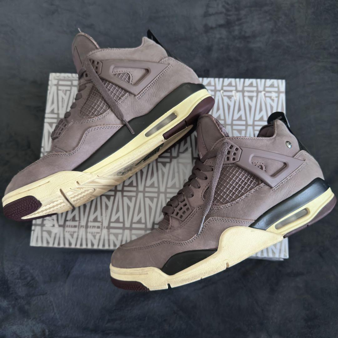 NIKE AJ4 アママニエール バイオレットオレ