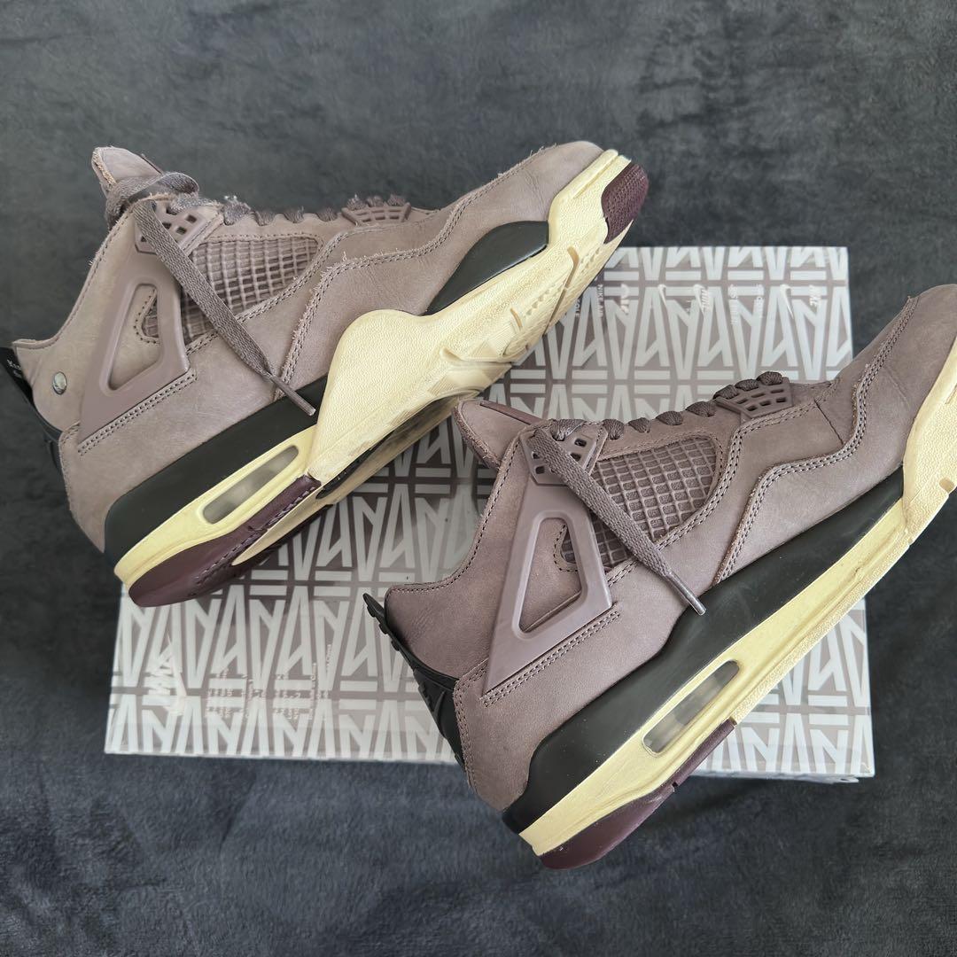 NIKE AJ4 アママニエール バイオレットオレ