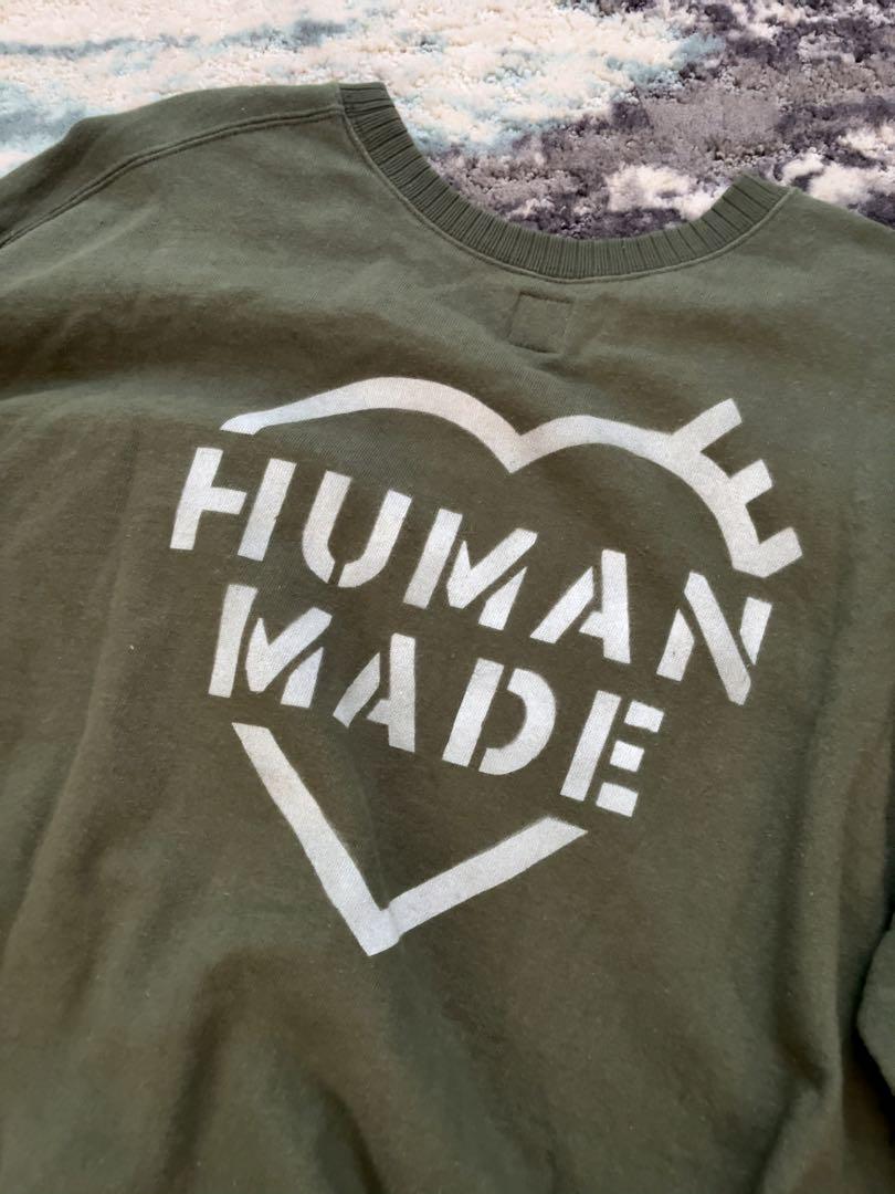 HUMAN MADE オリーブ トレーナー S 8083000168347_2.jpg?v=