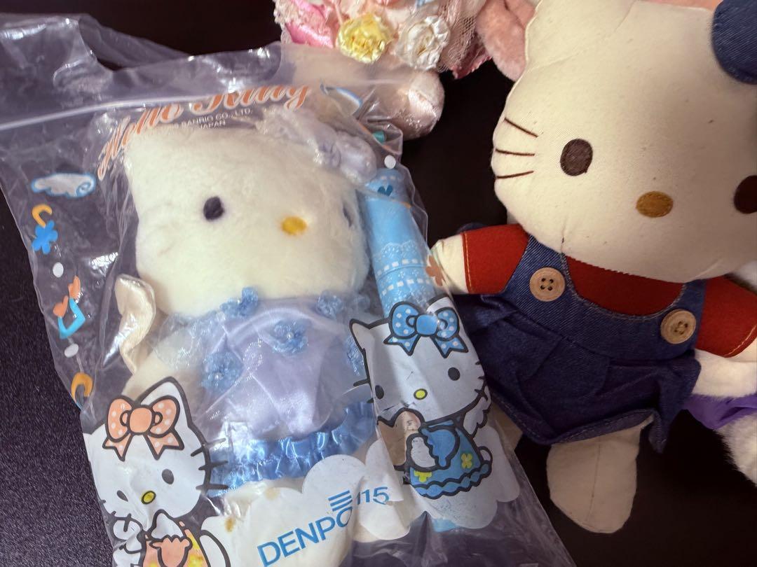 ハローキティ　ぬいぐるみ　当時物　レトロ
