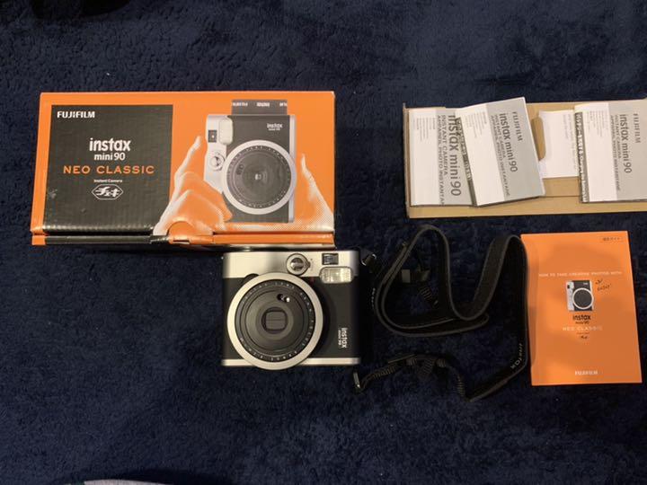 2022即納 FUJI FILM INSTAX MINI 90 ネオクラシック BLACK NLiF7-m51077948042 セール2022