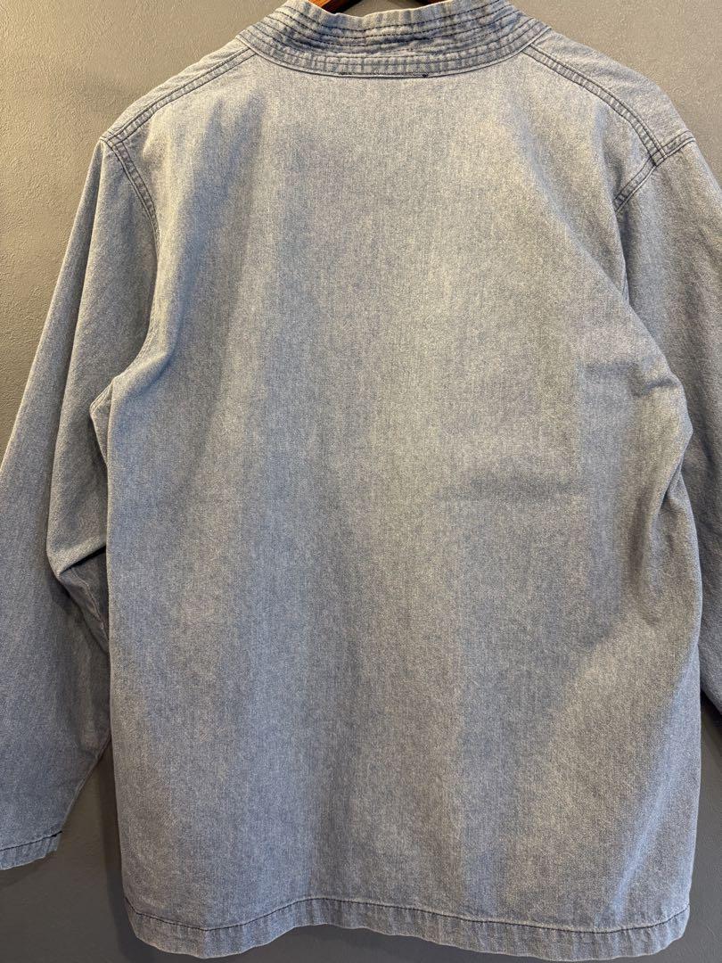 90s ORVIS デニム カーディガン シャンブレー　ジャケット USA製