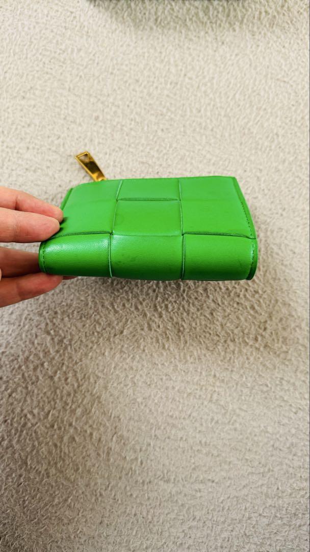 BOTTEGA VENETA グリーン スモールカセット