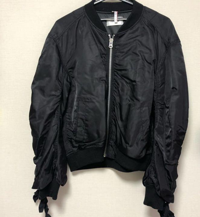 FRAY I.D バックシャーリングブルゾン FRAY I.D バックシャーリングブルゾン