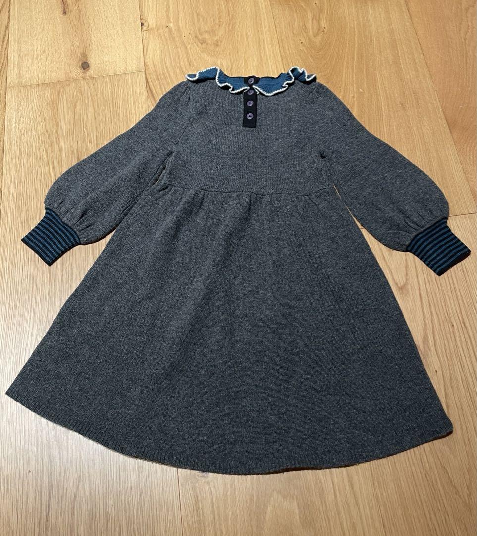 CARAMEL ニットワンピース 美品　6Y