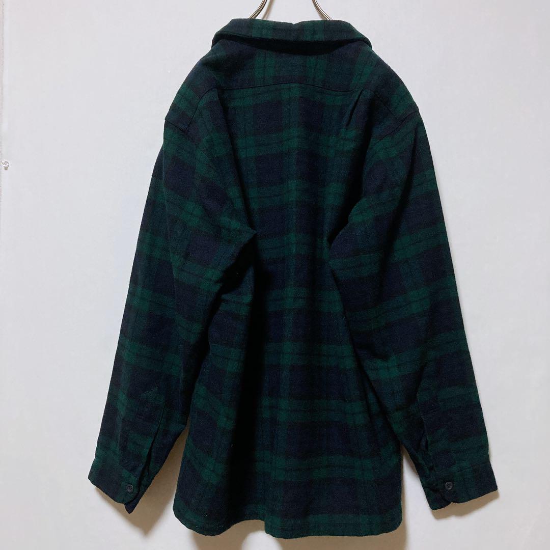 GQ1810◇PENDLETON : 70's USA製 ブラックウォッチ 70s USA製 PENDLETONペンドルトン ブラックウォッチ タータン