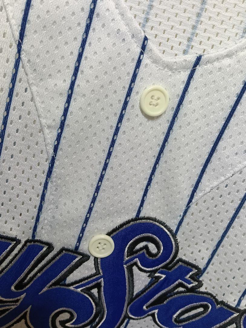 【極美品】横浜ベイスターズ ユニフォーム（シャープ産業製／Mサイズ）