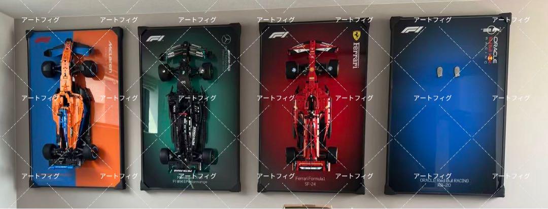 レゴ テクニック メルセデスAMG F1 W14 E用ディスプレイウォールボード