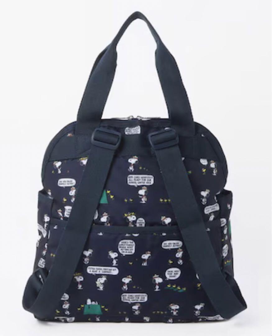 美品 レスポートサック スヌーピーコラボ リュック バッグパック PEANUTS